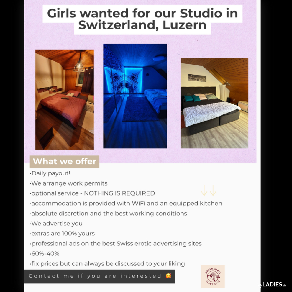 No longer available: Sex Club Studio Dream Girls in Schötz | myLadies.ch